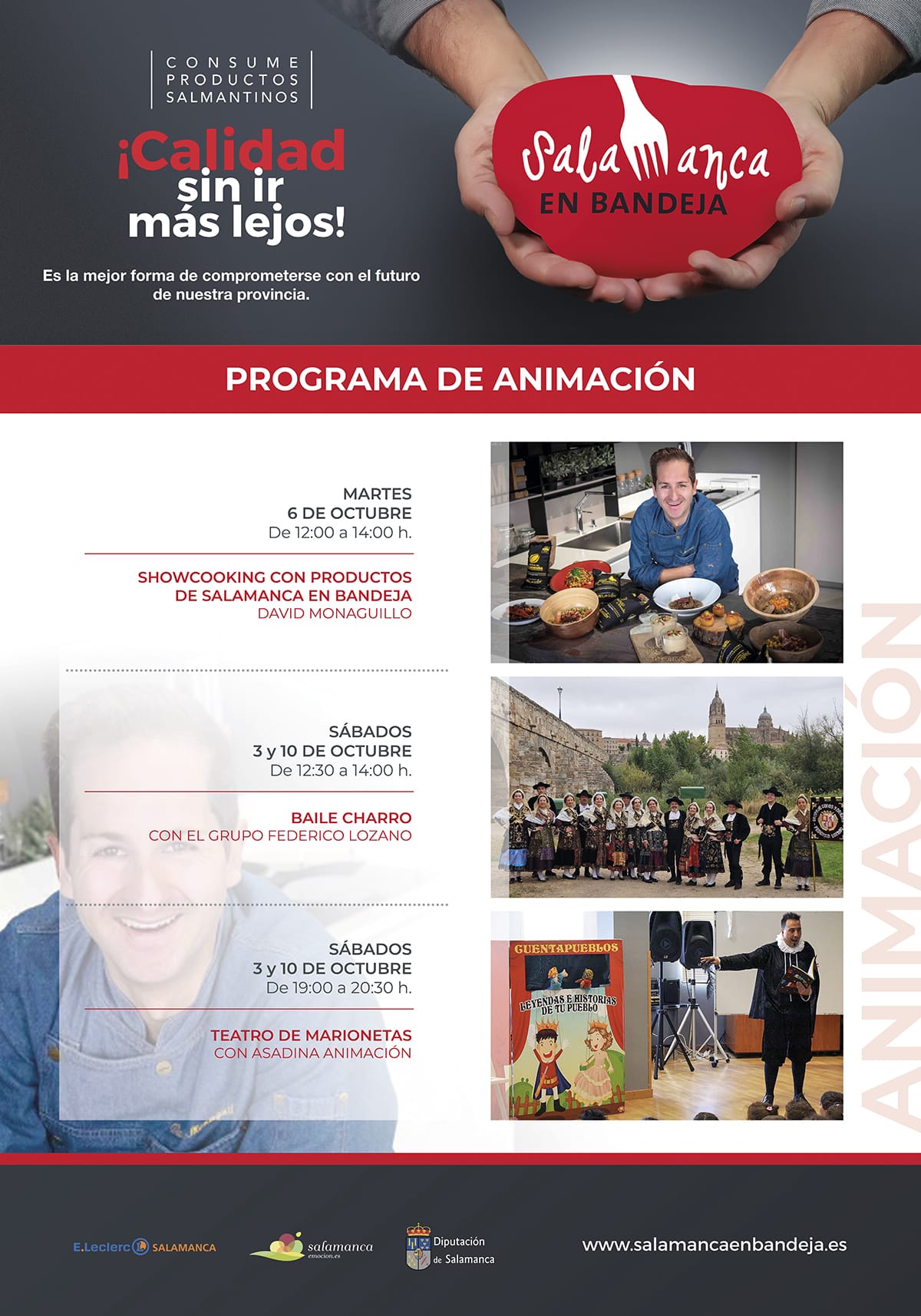 cartel bandeja