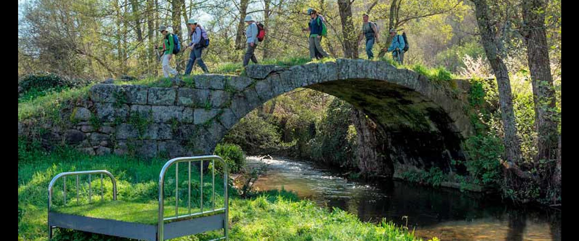Caminhos de Arte na Natureza, na Serra de França