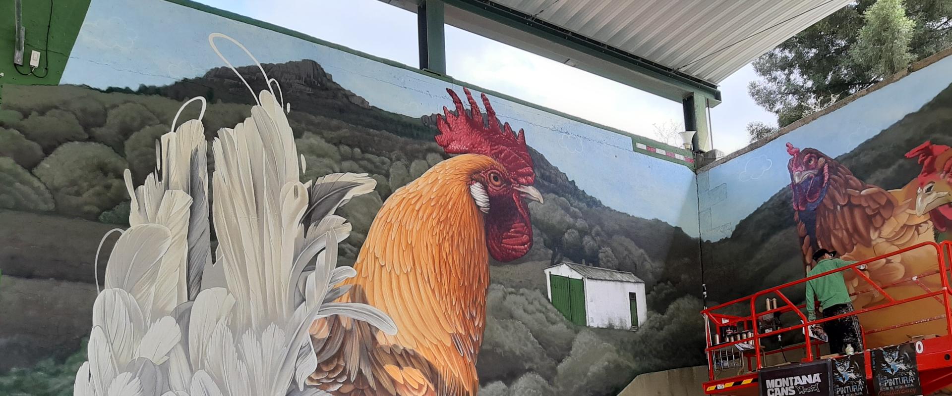 Arte urbano en Garcibuey