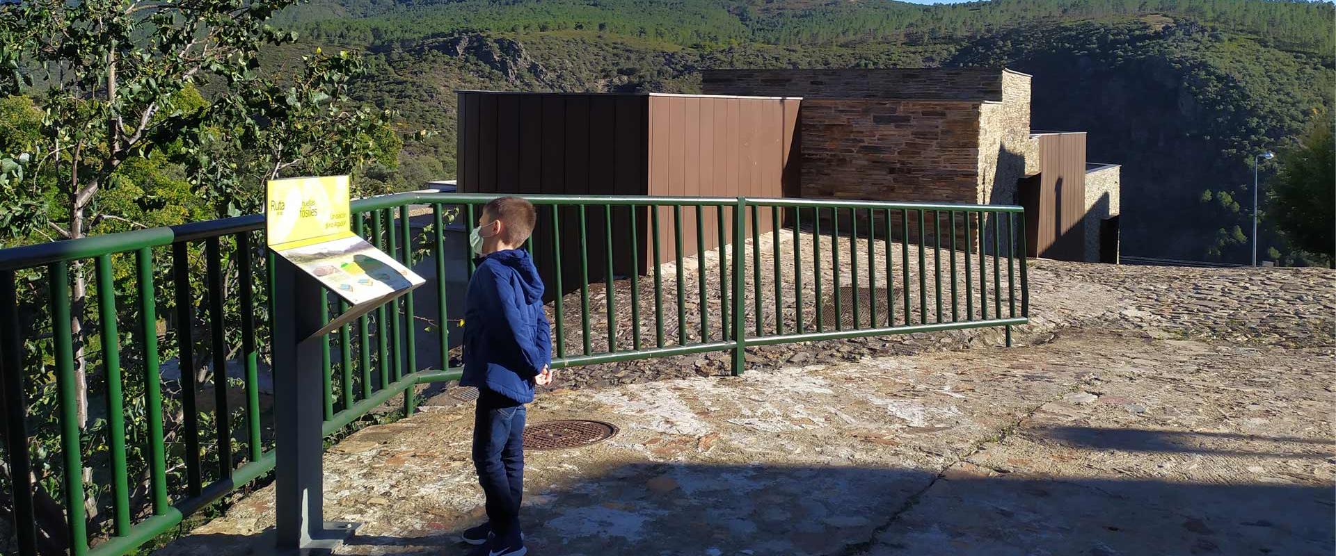 The fossil traces route of Monsagro