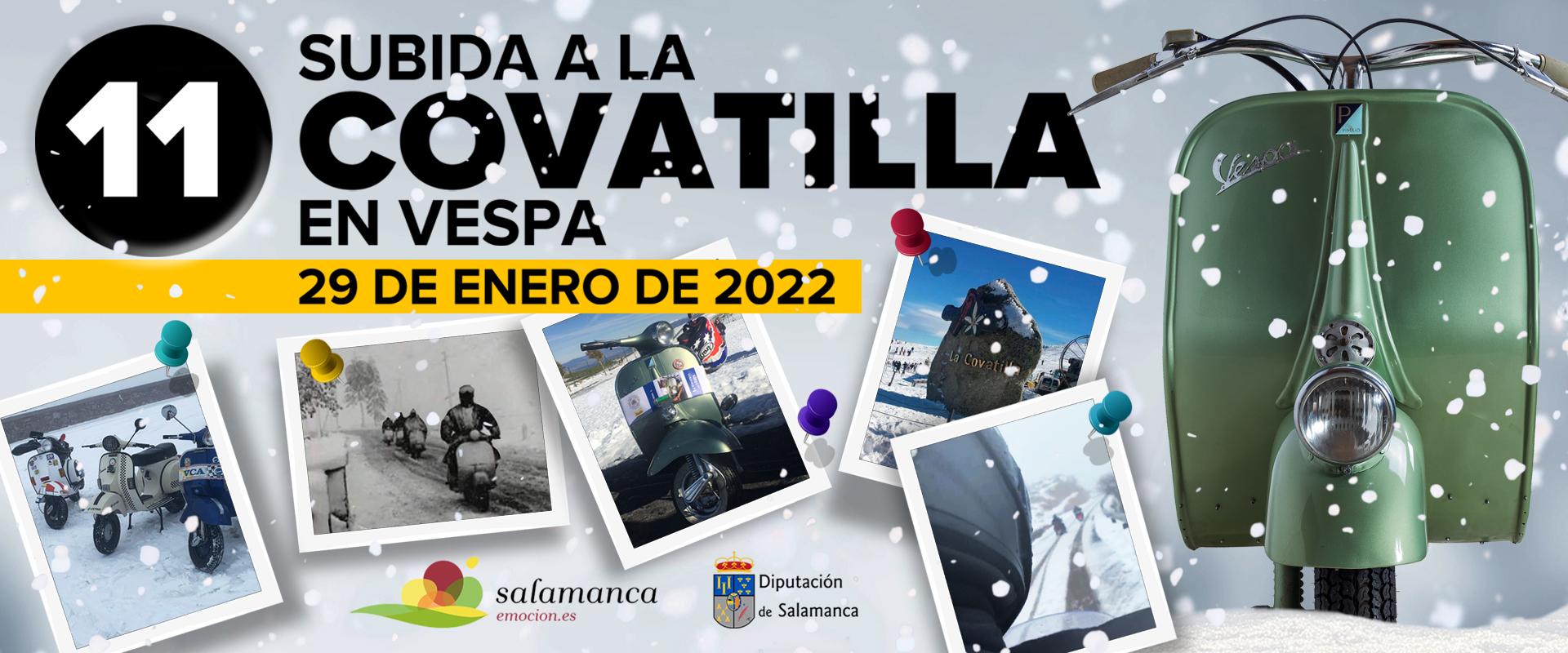 Subida a la Covatilla en Vespa Cartel