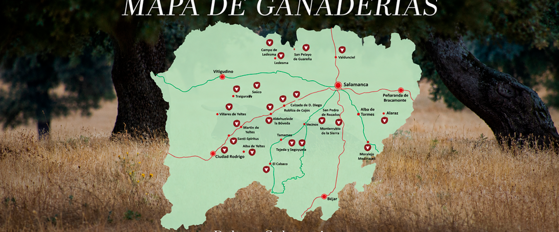 mapa dehesa