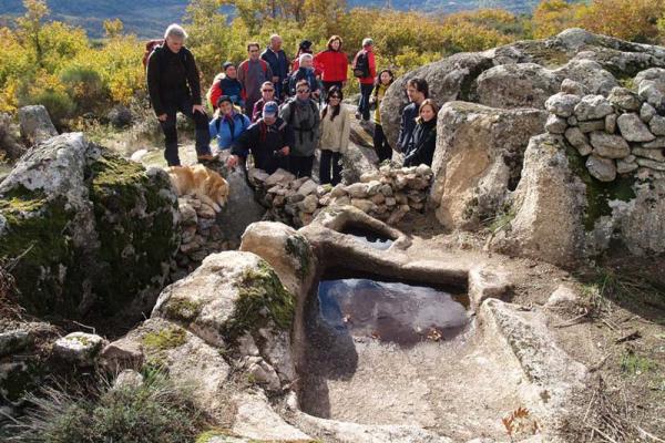 Rock wine-presses route