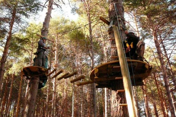 Parque de Aventura nas árvores (Las Batuecas)