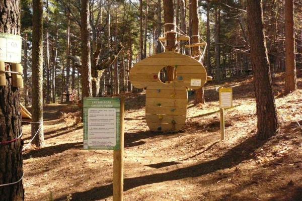 Parque de Aventura nas árvores (Las Batuecas)