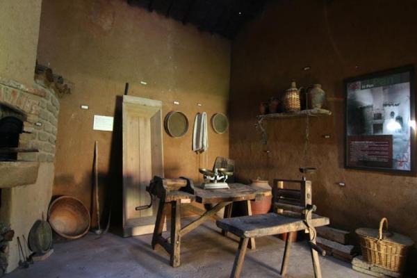 Casa de labranza tradicional