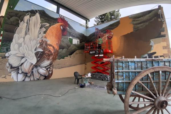 Arte urbano en Garcibuey