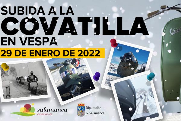 Subida a la Covatilla en Vespa Cartel